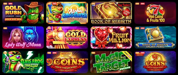 Arlekin Casino spil